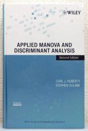 洋書『Applied Manova and Discriminant Analysis』 Second Edition