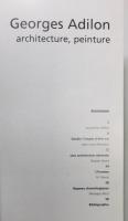 洋書『Georges Adilon : architecture, peinture』