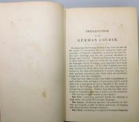 洋書『A German course : adapted to use in colleges,high-schools,and academies』