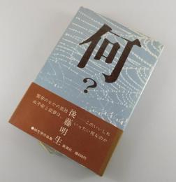 何? : 後藤明生作品集