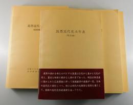 【福岡県郷土史】筑豊近代化大年表（全4冊揃い）