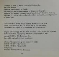 「ウディ・ガスリー：ソングブック」THE WOODY GUTHRIE SONGBOOK
