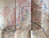 富集団司令部　昭南島（シンガポール）作戦図