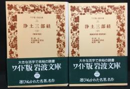 浄土三部経 上:・下2冊　無量寿経・阿弥陀経　 
