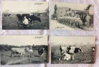 蘭谷機械農場絵葉書 北朝鮮（江原道）