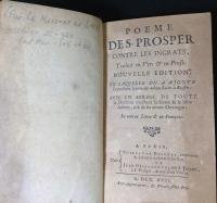 Poeme De S. Prosper Contre Les Ingrats /聖プロスペルによる恩知らずな人々への詩