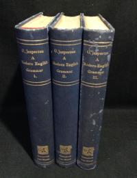 O.Jespersen A Modern English Grammar 1～3　( オットー・イェスペルセン『近代英語文法』)