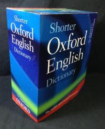 洋書　Shorter Oxford English dictionary on historical principles