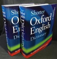 洋書　Shorter Oxford English dictionary on historical principles