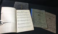 中学音楽教科書(福岡中学校)　第一学年用(二冊)：第二学年用/音楽新楽譜