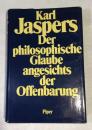 Der philosophische Glaube angesichts der Offenbarung