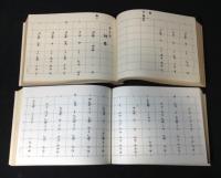 一噌流唱歌集 上・下巻　全２巻揃