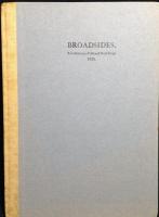 A broadside. New series