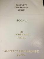 COMPLETE DRAWINGS (1987) 1&2 2冊　Than Maung