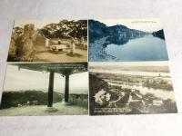 錦繍山の一角に光る 牡丹台の風光　絵葉書　