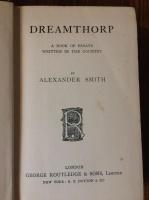 Dreamthorp: A Book of Essays Written in the Country