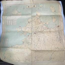 糸島地図(付ハイキング地図)　古地図