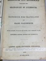 洋書　Baedekers　90年以上前のヨーロッパガイドブック　7冊　英語　ドイツ語