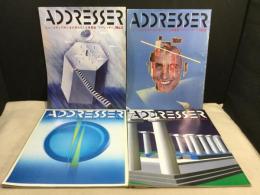 Addresser No.1～4 アドレッサー 4冊



