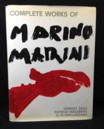 Complete Works of Marino Marini　マリノ・マリーニ全作品　英文