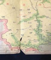 徳島縣　改訂版　日本新分縣地圖