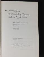 An introduction to probability theory and its applications　volume2 (確率論とその応用の紹介)