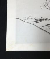 南画手法　山水　上下2冊揃