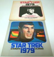 輸入版 スタートレック カレンダー 1977/1979/1980/1987/2002　5点セット