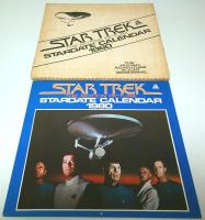 輸入版 スタートレック カレンダー 1977/1979/1980/1987/2002　5点セット