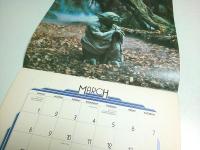 輸入版 スターウォーズ帝国の逆襲 1981年カレンダー