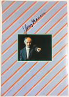 HENRY MANCINI(ヘンリー・マンシーニ) 第5回日本公演 【公演パンフレット】（サイン入り）