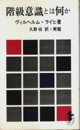 階級意識とは何か 【三一新書】