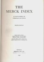 THE MERCK INDEX EIGHTH EDITION -AN ENCYCLOPEDIA OF CHEMICALS AND DRUGS【英文洋書】