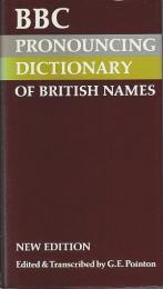 BBC Pronouncing Dictionary of British Names (2nd Edition) 【英人名発音辞典】