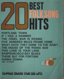 20ベスト・フォーク・ヒット ―20 BEST FOLK SONG HITS【楽譜】