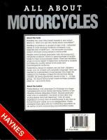 ALL ABOUT MOTORCYCLES