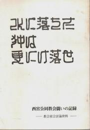 水に落ちた狆は更にけ落せ　西宮公同教会闘いの記録 ―教会総会討論資料