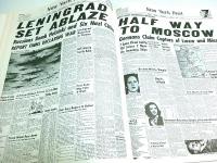 WAR PAPERS -Presenting a fascinating collection of historic newspaper front pages 1939-45【英文洋書】