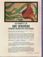 Art Nouveau Stained Glass Pattern Book -104 Designs for Workable Projects【英文洋書】