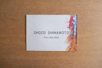 SHOZO SHIMAMOTO ITALY, May 2008