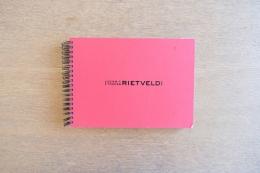 GERRIT THOMAS RIETVELD 展 図録｜リートフェルトの椅子と家