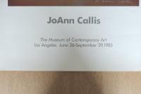 JoAnn Callis 写真展ポスター（MOCA ロサンゼルス）