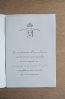 Aux Armes de France ヴィンテージ メニュー表