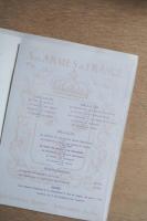 Aux Armes de France ヴィンテージ メニュー表