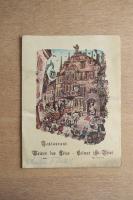Restaurant Maison des Fêtes ヴィンテージ メニュー表