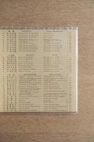 China-Restaurant LINGNAN / Hong Kong メニュー表