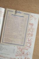 AYINGER BIER ヴィンテージ メニュー表