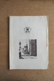 La Reine Pédauque ヴィンテージ メニュー表