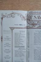 SAVINI 朝食メニュー（Galleria Vittorio Emanuele）