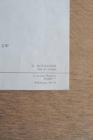 Restaurant La Bourgogne ヴィンテージ メニュー一式
